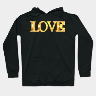 Love Gold Hoodie